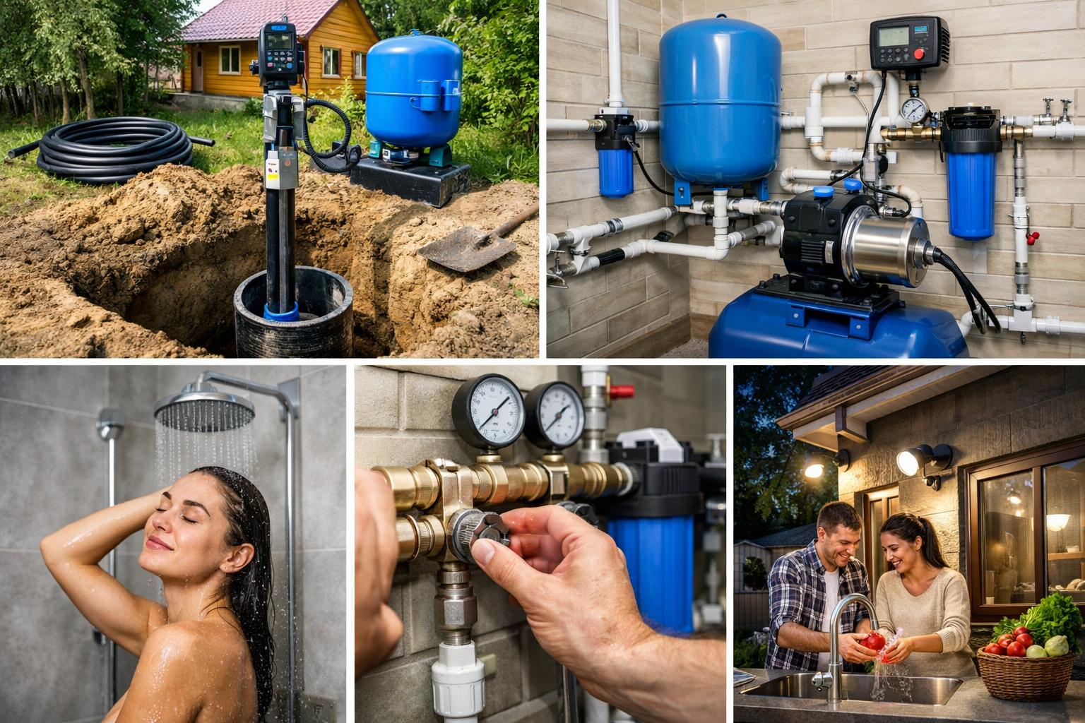 Преимущества правильного Водоснабжения частной дачи: комфорт, экономия и безопасность Преимущества правильного Водоснабжения частной дачи: комфорт, экономия и безопасность