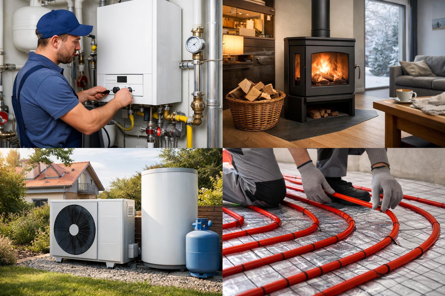 Типы систем отопления для частного дома в Одинцово: сравнение и преимущества