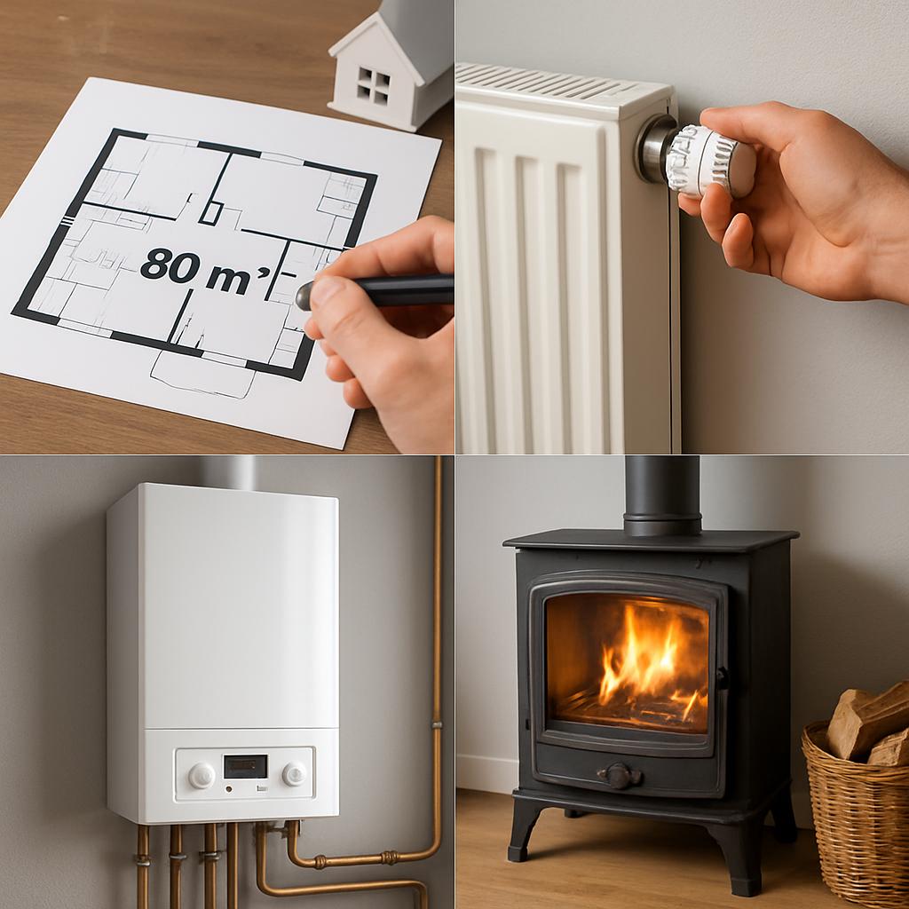 Способы отопления дома площадью 80 кв.м