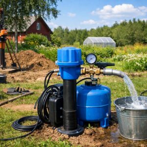 Летнее обустройство скважины