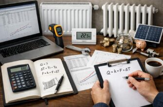 Расчет мощности батарей