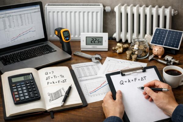 Расчет мощности батарей