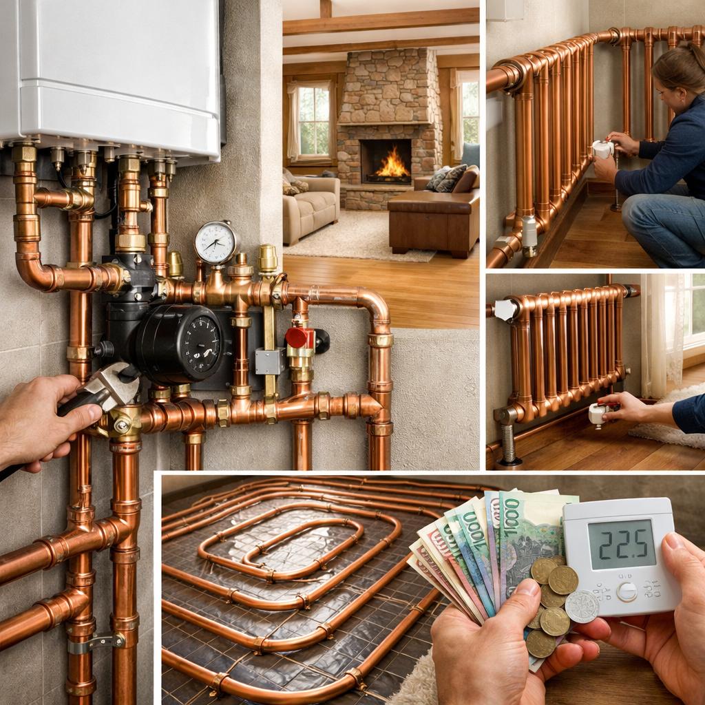 Медное отопление в частном доме: почему это выгодно для вашего комфорта и бюджета