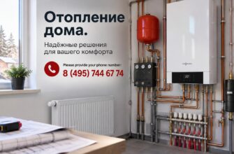 Монтаж отопления частного дома в Московской области: этапы, расчёт и гарантия надёжности