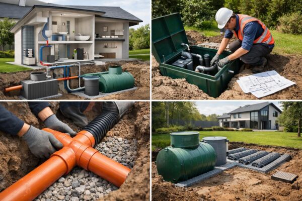 Проектирование канализации для современного частного дома