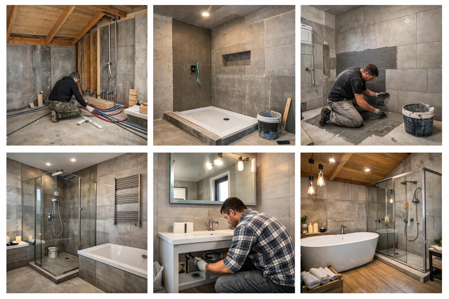 Обустройство ванной комнаты частного дома — комплексный подход от ООО Холдинг СпецСтройАльянс