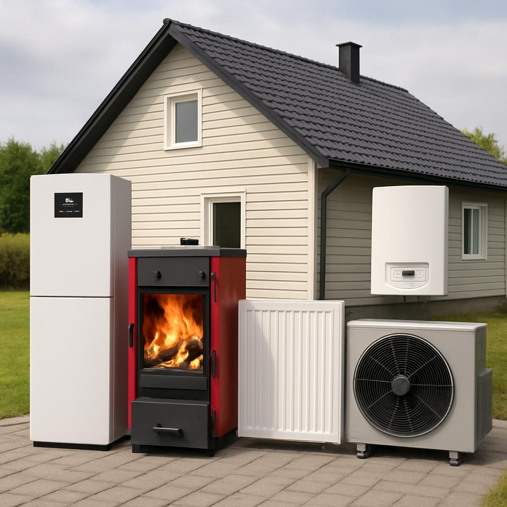 Отопление дома площадью 150 кв.м