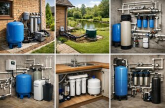 Водоснабжение частного дома: портфолио