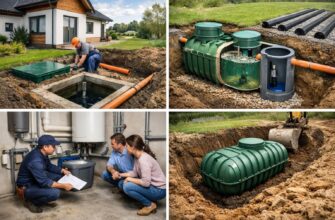 Автономная канализация на даче