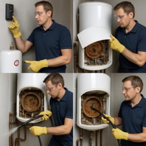 Очистка водогрейных котлов