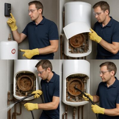 Очистка водогрейных котлов