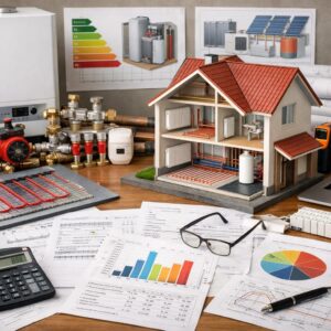 Технические расчеты и обоснование выбора системы отопления для частного дома