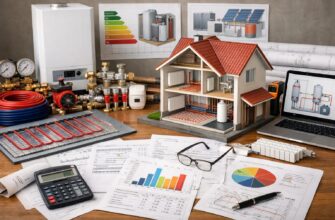 Технические расчеты и обоснование выбора системы отопления для частного дома