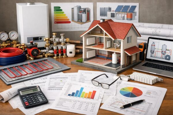 Технические расчеты и обоснование выбора системы отопления частного дома
