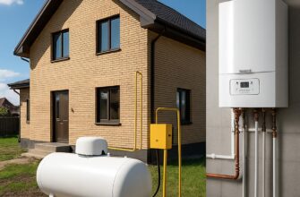 Газовое отопление частного дома в Давыдово