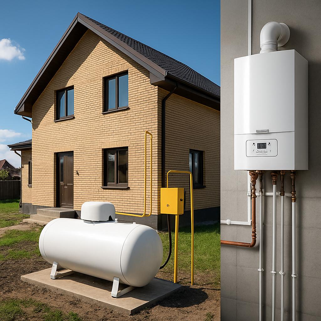 Газовое отопление частного дома в Давыдово — выгодное решение от ООО ДИЗАЙН ПРЕСТИЖ