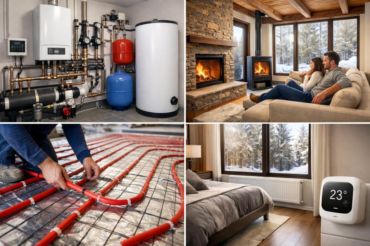 Подберём идеальную систему отопления для вашего коттеджа