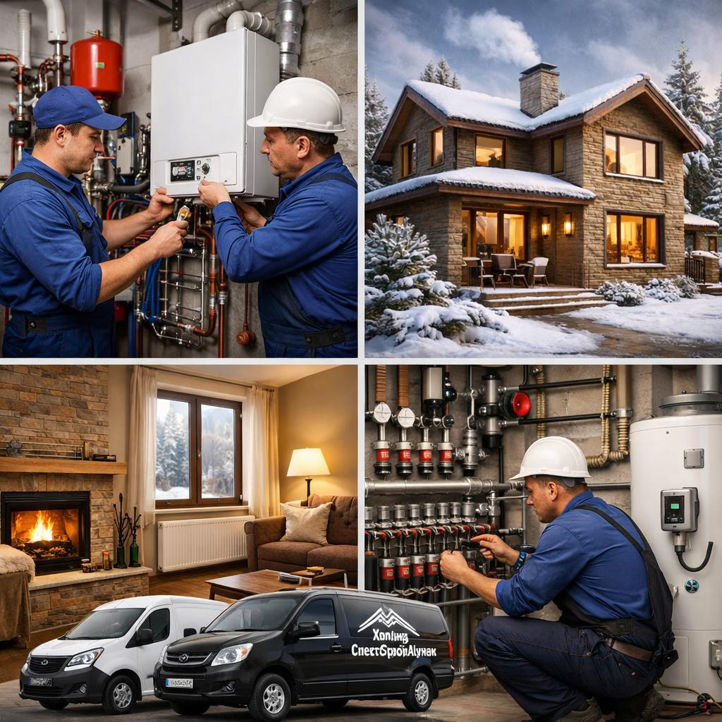 Заказать монтаж отопления для частного дома — комфорт и тепло без хлопот с ООО Холдинг СпецСтройАльянс
