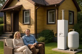 Газовое отопление дачи