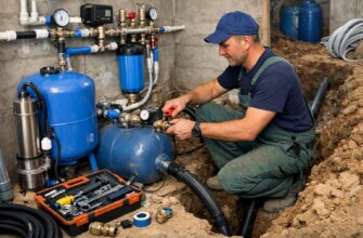 Монтаж системы водоснабжения в Курьяново, Волоколамский район