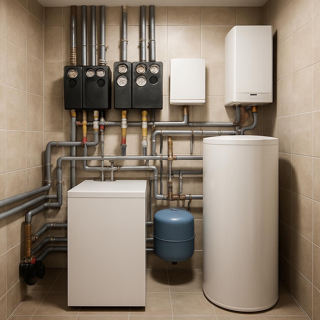 Отопление и котельная частного дома 280 м² — оптимальный проект от ООО ДИЗАЙН ПРЕСТИЖ с гарантией комфорта