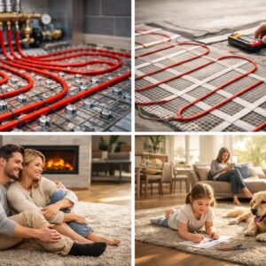 Теплый пол: виды