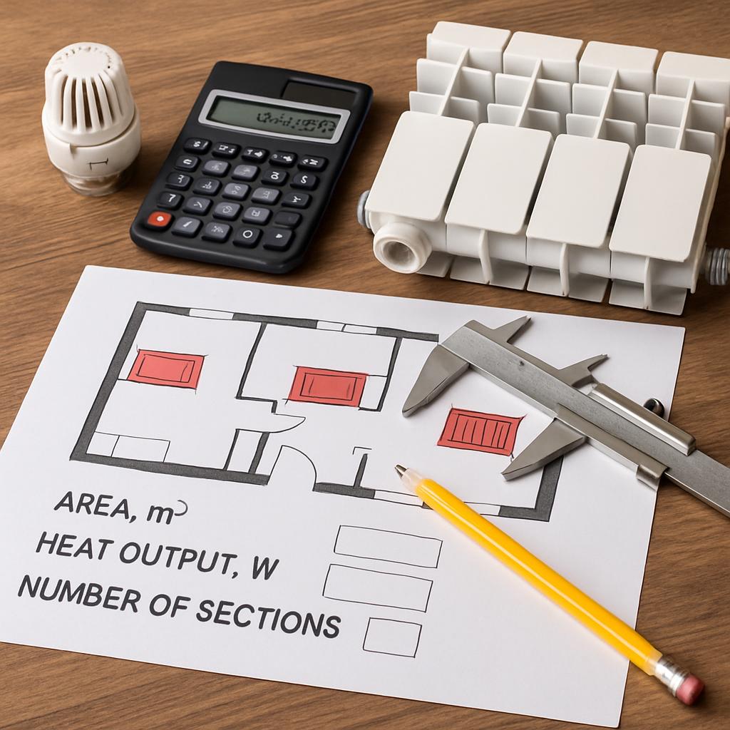 Как рассчитать радиаторы отопления