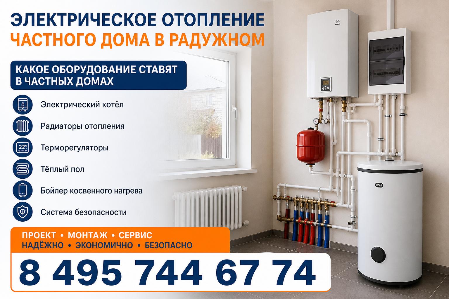 Какое оборудование ставят в частных домах