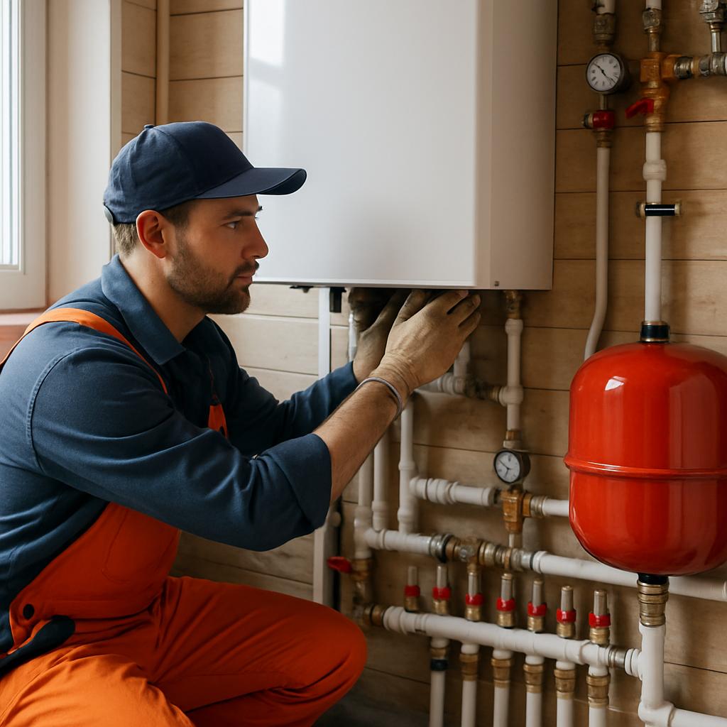 Ремонт системы отопления частного дома в Давыдово