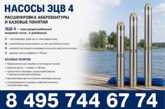 Скважинные насосы ЭЦВ 4