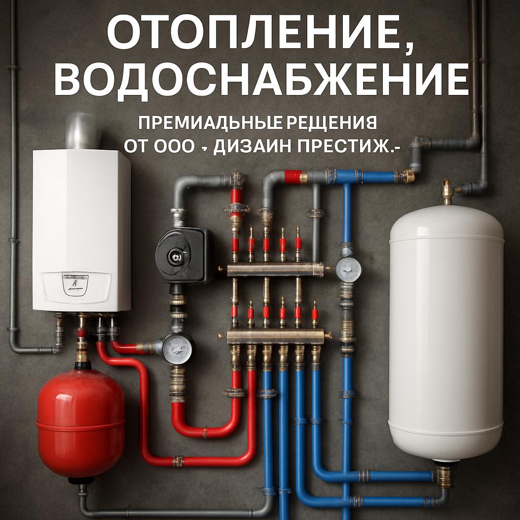 Булатниково: отопление, водоснабжение — премиальные решения от ООО ДИЗАЙН ПРЕСТИЖ