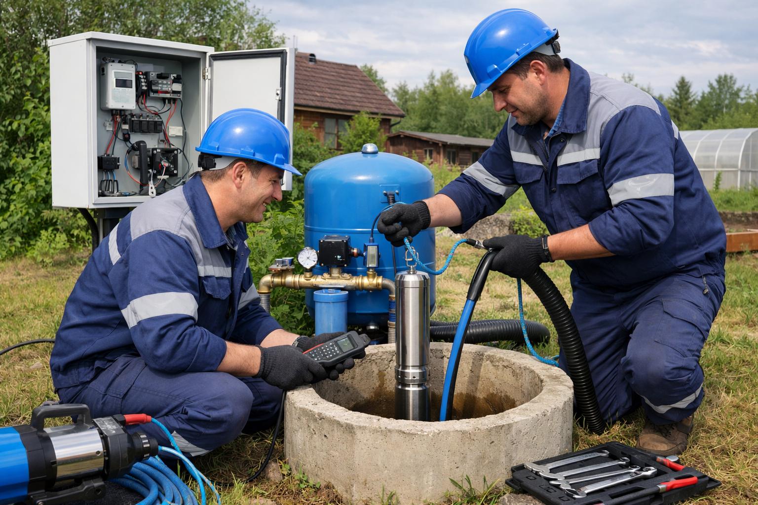Доверьте пуско-наладку водоснабжения из колодца профессионалам ООО Холдинг СпецСтройАльянс
