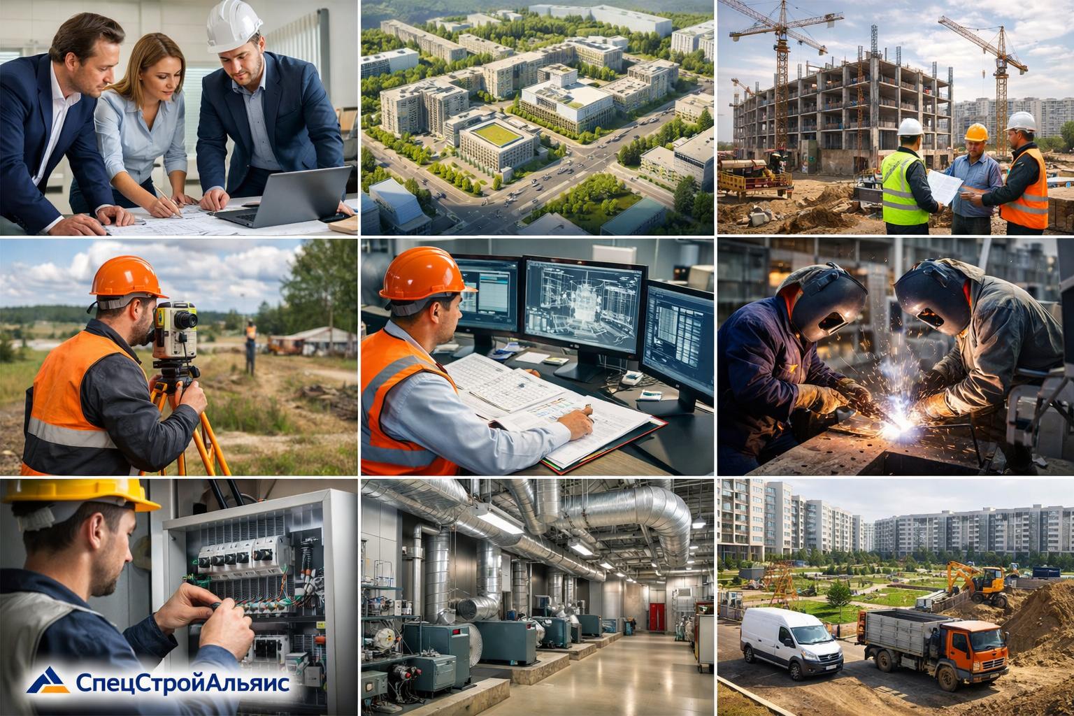 Основные направления проектирования: комплексный подход от ООО Холдинг СпецСтройАльянс