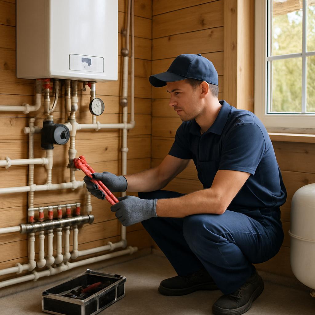 Ремонт системы отопления в частном доме в Бужарово