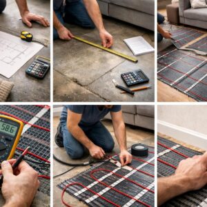 Как правильно рассчитать электрический тёплый пол