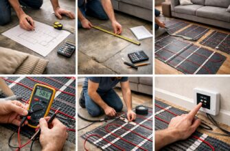 Как правильно рассчитать электрический тёплый пол