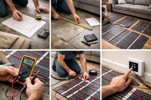 Как правильно рассчитать электрический тёплый пол