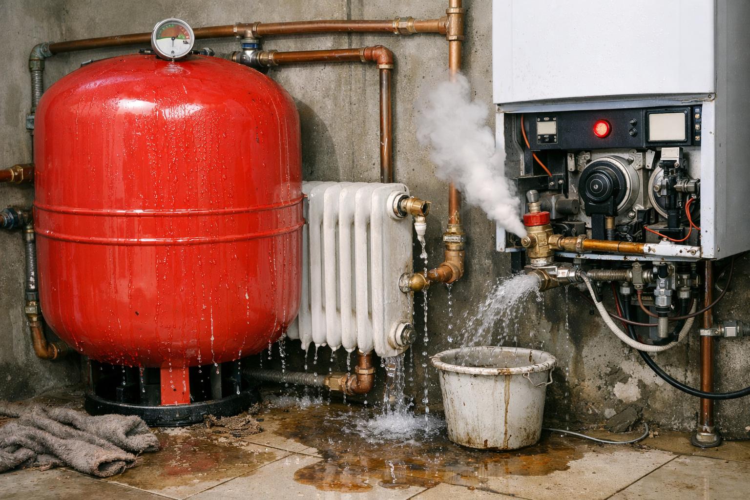 Почему правильный объем расширительного бака критичен для системы отопления