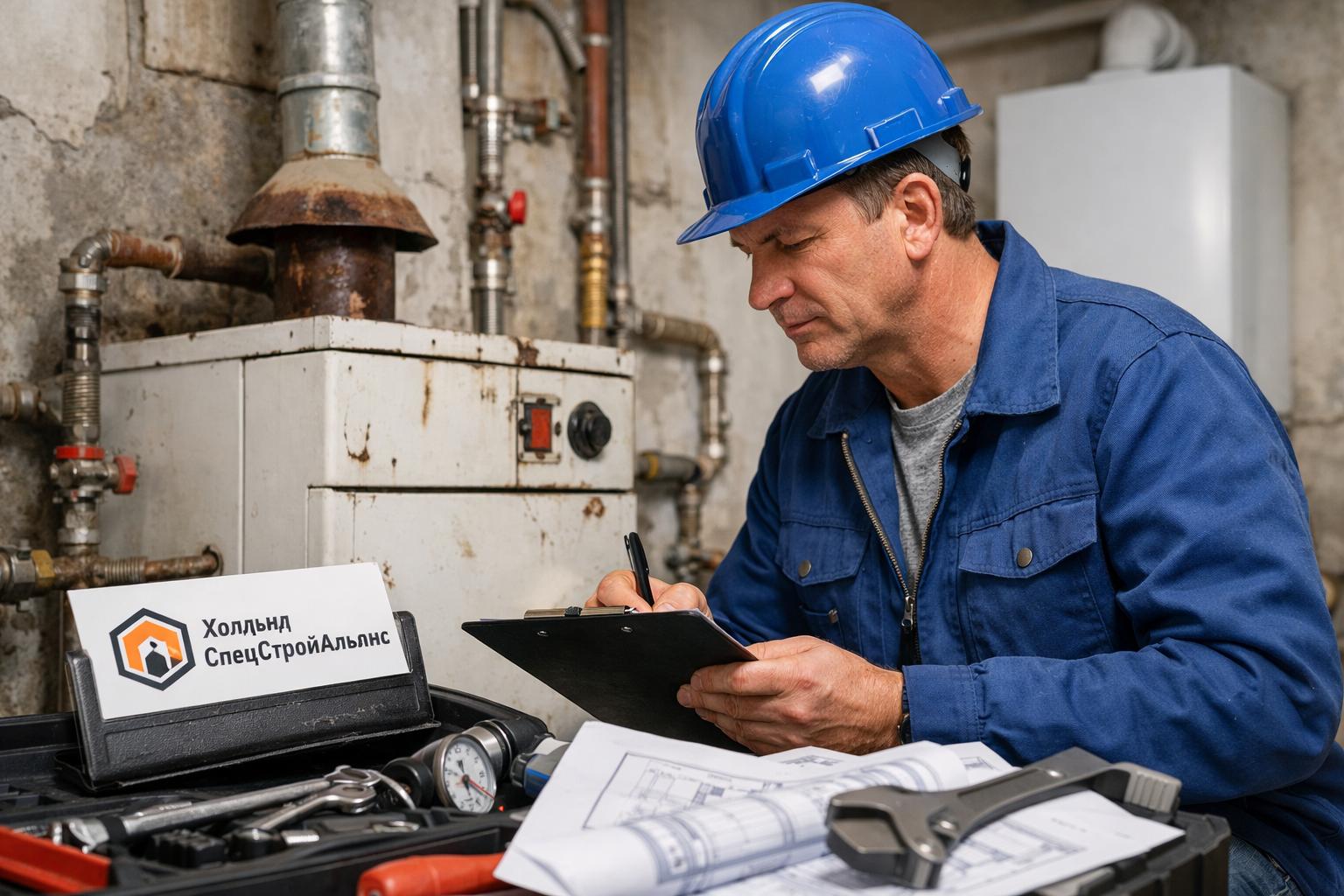 С чего начинается замена отопительного котла — первый шаг с ООО Холдинг СпецСтройАльянс