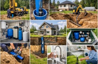 Водоснабжение частного дома в Арбузово