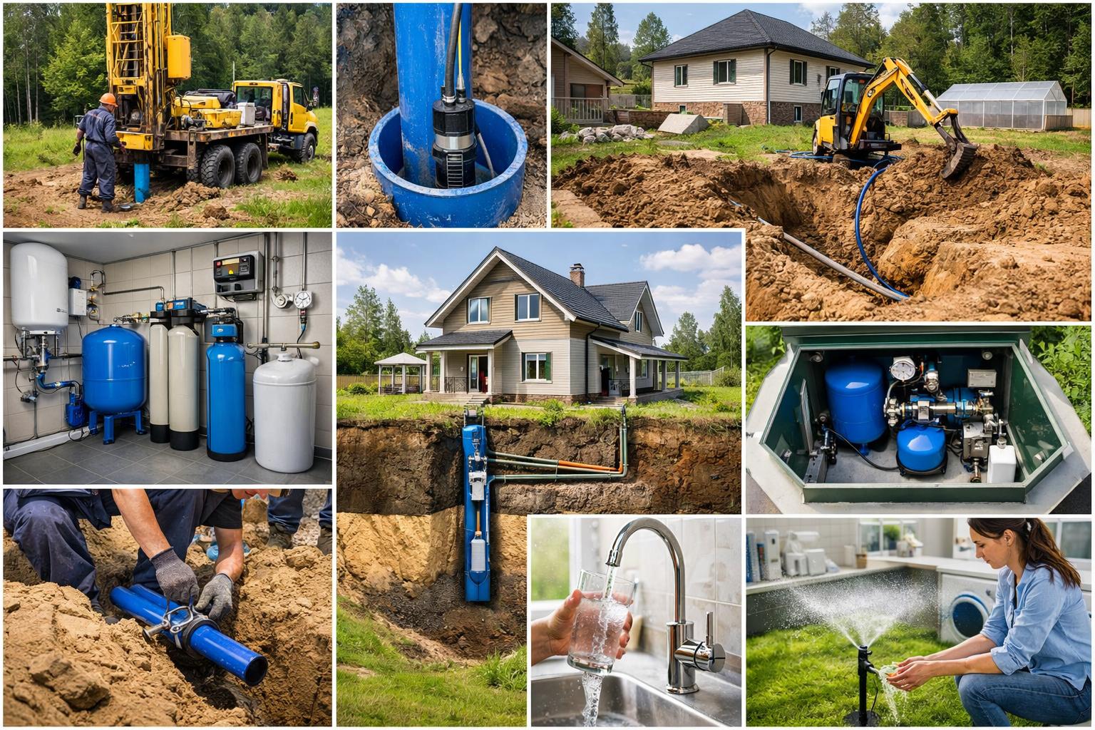 Комплексное Водоснабжение частного дома Арбузово — решение «под ключ» от ООО Холдинг СпецСтройАльянс Комплексное Водоснабжение частного дома Арбузово — решение «под ключ» от ООО Холдинг СпецСтройАльянс