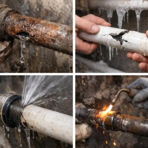 Дефекты в трубах отопления