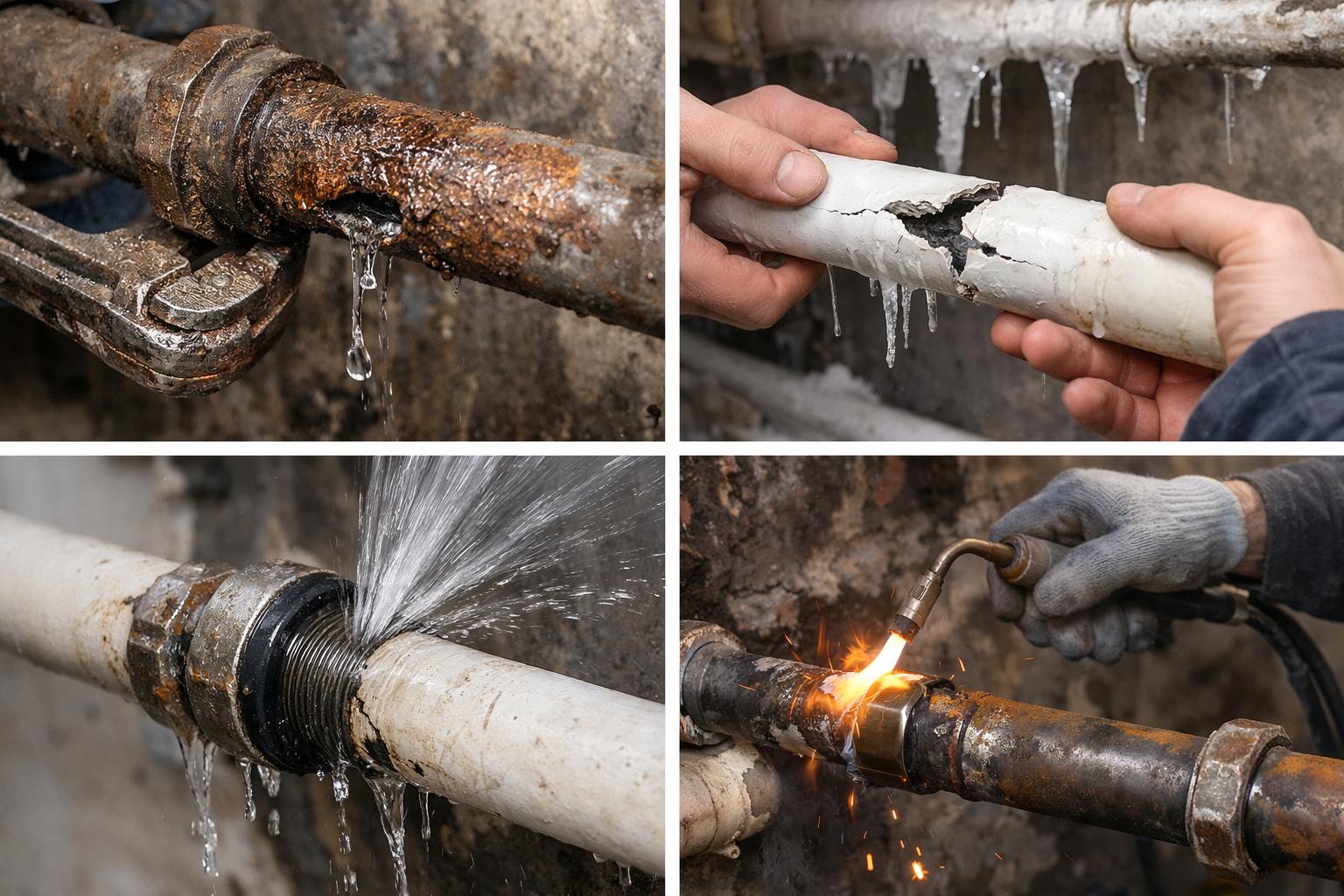 Почему появляются дефекты в трубах отопления — основные причины Почему появляются дефекты в трубах отопления — основные причины