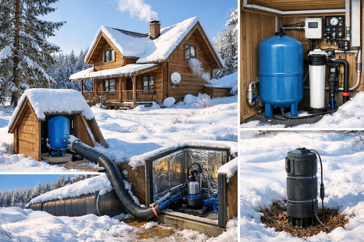 Почему Зимнее водоснабжение коттеджа требует профессионального подхода