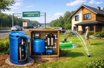 Индивидуальное водоснабжение на Новорязанском шоссе