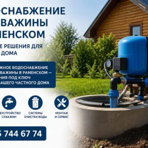 Водоснабжение из скважины в Раменском