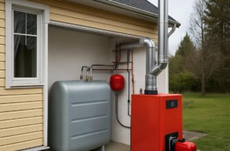 Жидкотопливное отопление частного дома в Тверской области