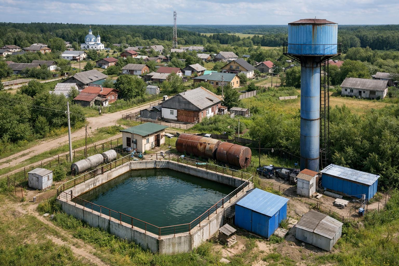 Состояние и инфраструктура: Водоснабжение Красная горка сегодня