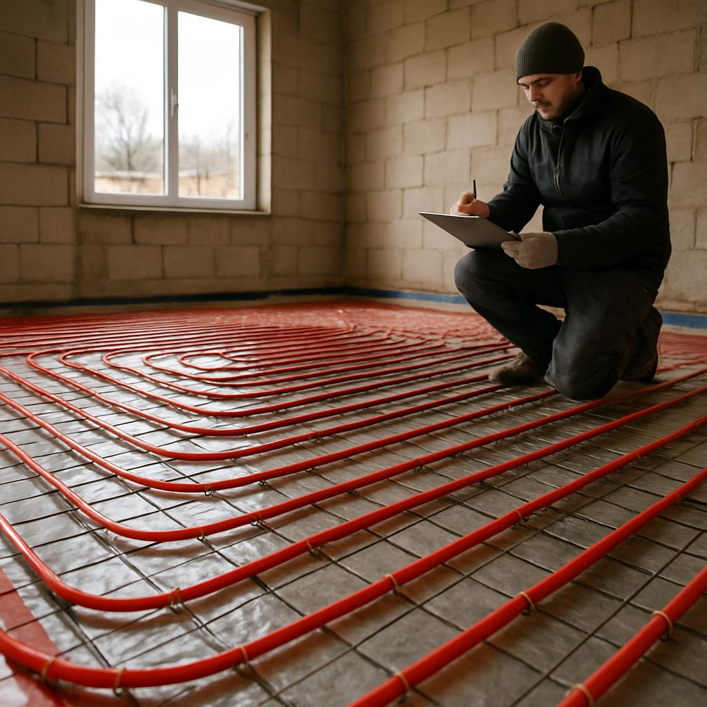 Стоимость монтажа теплых полов в Софьино