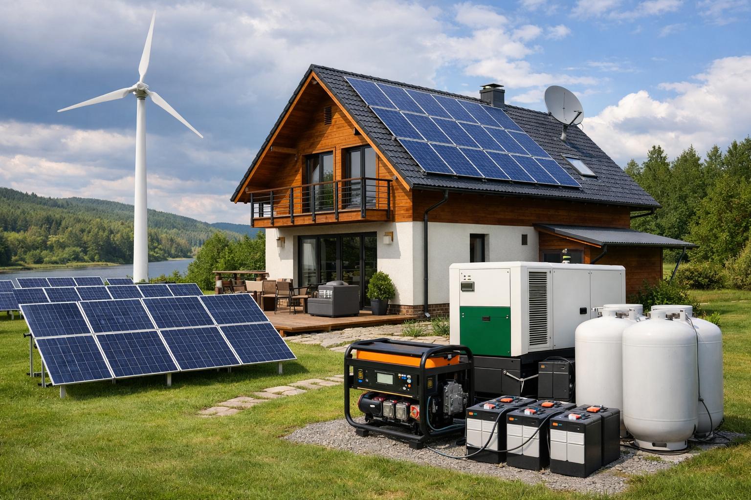 Автономное электроснабжение для дома от ООО Холдинг СпецСтройАльянс — надёжно, быстро, выгодно Автономное электроснабжение для дома от ООО Холдинг СпецСтройАльянс — надёжно, быстро, выгодно